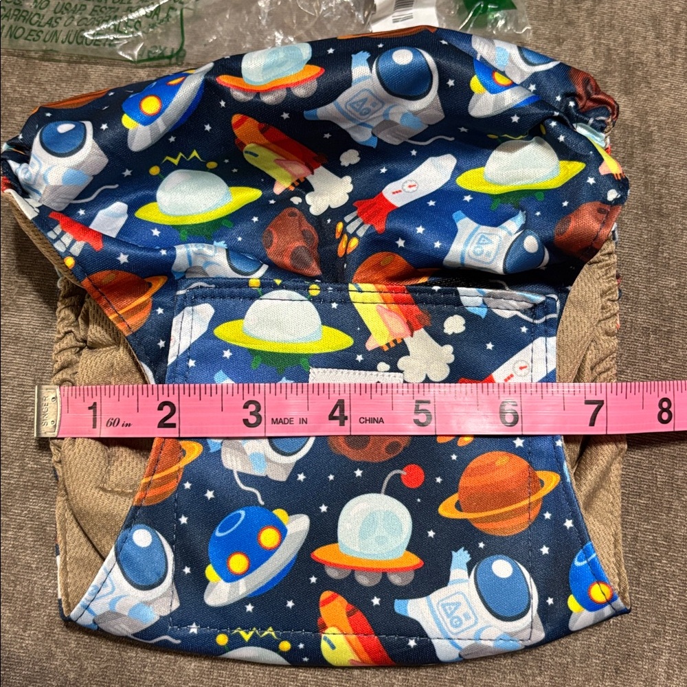 Grecle male dog diaper/belly band, size medium, set of 4,NIB - Picture 6 of 13